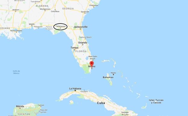 Distancia Entre La Habana Y Miami